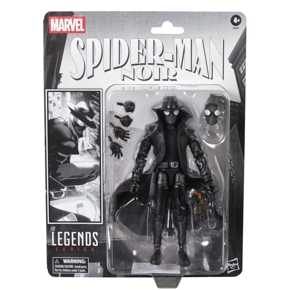 Spider-Man Noir Marvel Legends Retro Cardback NEW 6-Inch Action Figure